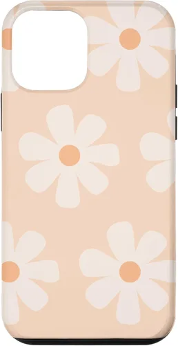 Vista 16 de Orange Floral Aesthetics Daisy Flower Daisies Pattern Case for iPhone 16