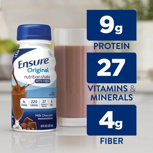 Vista 3 de Garantiza un batido de nutrición original con proteínas, batidos de sustitución de comidas., 70074670843, 24 unidades, 1