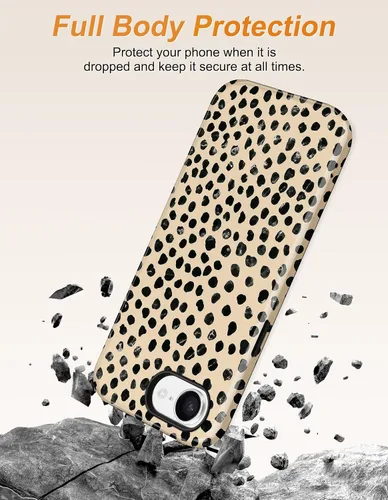Vista 414 de Jusy Funda compatible con MagSafe con estampado de caparazón de tortuga marrón para iPhone 7/8/SE, cubierta protectora de TPU suave magnética