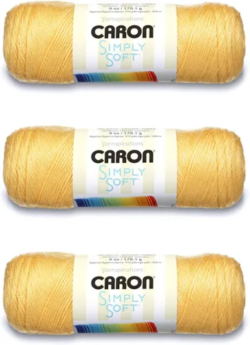 Vista 9 de Caron Simply Soft Party Lana de 3 Onzas, Rojo vivo brillante
