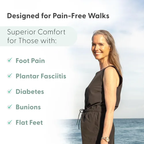 Vista 2 de Orthofeet Sandalias de soporte de arco para mujer, ideales para aliviar el dolor de talón y pies. Diseño terapéutico con soporte de arco, refuerzo