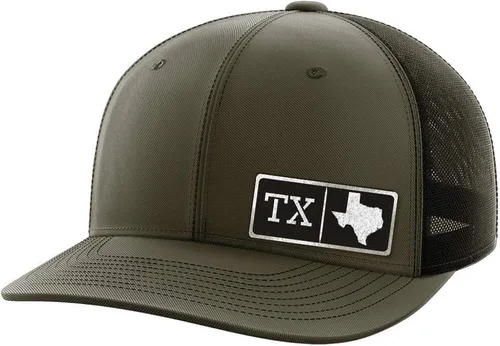 Vista 9 de Sombrero de parche negro de Texas Homegrown Negro/Negro