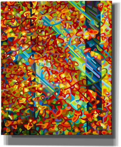 Vista 10 de Epic Graffiti 'Beaming' de Mandy Budan, arte de pared en lienzo, 12 x 16 pulgadas