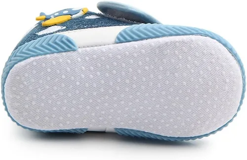 Vista 3 de OAISNIT - Zapatos de lona para bebé, zapatillas de deporte para niños y niñas suaves y antideslizantes para cuna