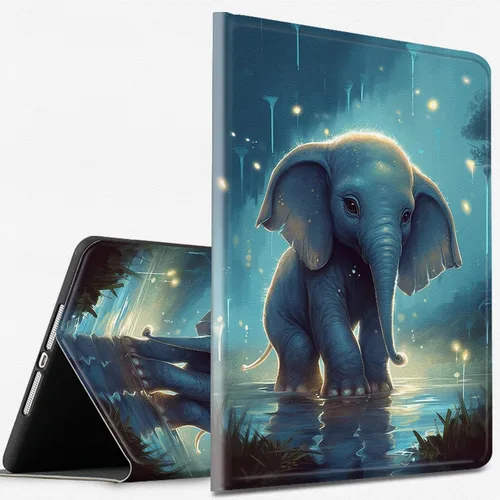 Vista 9 de Funda para tablet Kinlde Fire HD 10 (11ª generación 2021) Fire HD 10 Plus 2021, delgada, de piel sintética, con función atril, función atril