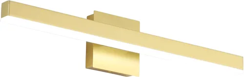 Vista 12 de Aipsun - Lámpara LED para baño moderna, color negro