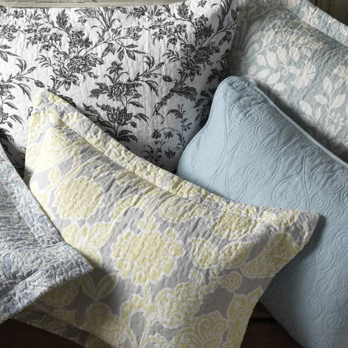 Vista 13 de Laura Ashley Home - Juego de edredón individual, ropa de cama de algodón reversible con funda a juego, decoración del hogar prelavada para mayor