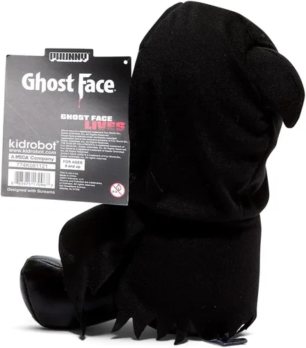 Vista 7 de Kidrobot Ghost Face - Peluche Phunny de 8 pulgadas
