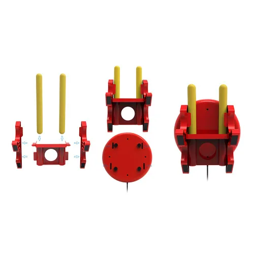 Vista 2 de OSTENT Drum Controller Sticks for Nintendo Switch Console Taiko No Tatsujin Master Video