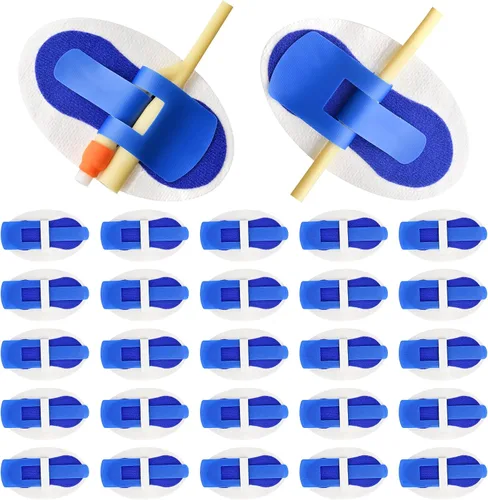 Vista 12 de Dispositivo de estabilización del catéter de Foley, adhesivo autoajustable para tubo de catéter, soporte adhesivo para bolsa de pierna urinaria