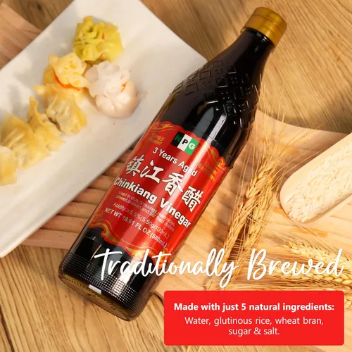 Vista 6 de NPG Vinagre Chinkiang 19.61 onzas líquidas y vino de cocina Shaoxing Premium 33.81 onzas líquidas