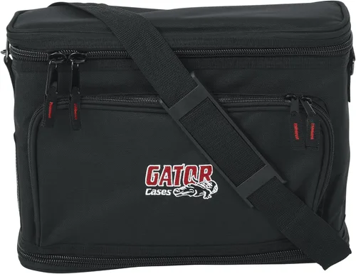Vista 21 de Gator Cases - Bolsa acolchada para sistemas inalámbricos con correa de hombro extraíble, capacidad para un receptor, dos micrófonos y paquetes