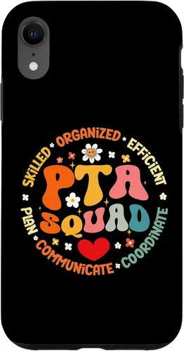 Vista 8 de iPhone 15 Parents Teacher Association Team Supporter PTA Squad Case