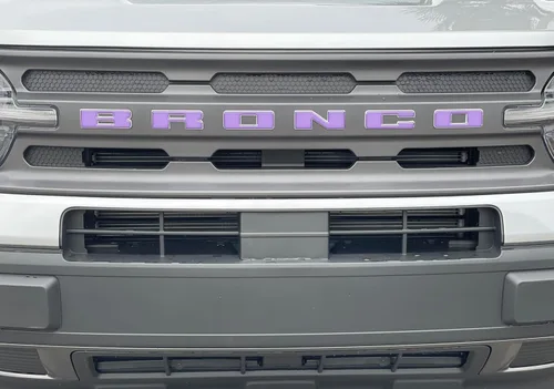 Vista 16 de Superposiciones de letras de rejilla - Compatible con Bronco Sport 2021-2026