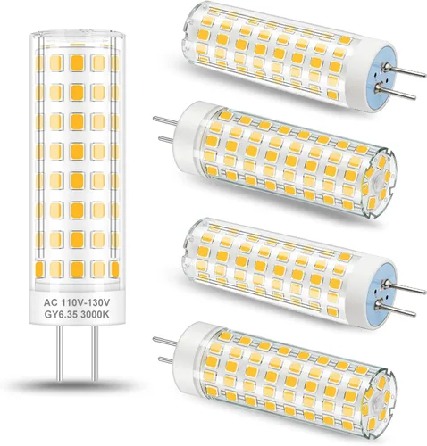 Vista 9 de ZHENMING Bombilla LED AC 120V GY6.35 regulable 7W 3000K 75W equivalente halógeno
