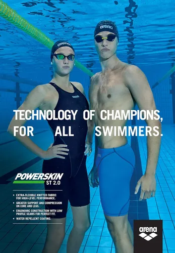 Vista 5 de Arena Powerskin ST 2.0 - Traje de baño de una pieza para mujer, espalda abierta