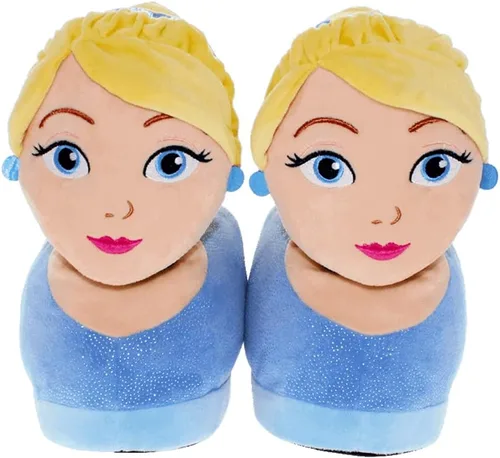 Vista 224 de Happy Feet - Pantuflas con licencia oficial de Disney y Pixar, pantuflas figurales para hombres, mujeres, niños, como se ve en Shark Tank