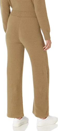 Vista 2 de The Drop Leo - Pantalones de suéter súper suaves sin cierre para mujer