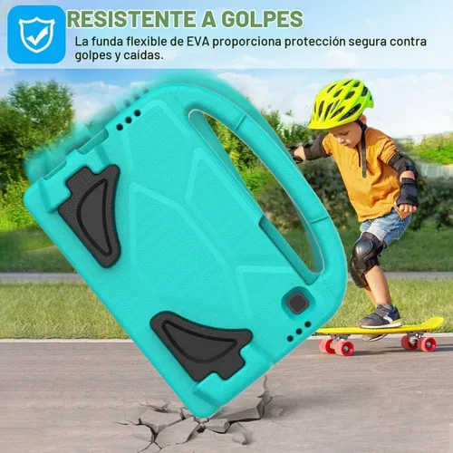 Vista 4 de SUPLIK Funda para niños para Samsung Galaxy Tab A11 de 8.7 pulgadas 2025 / A9 8.7 pulgadas 2023 / A7 Lite 8.7 pulgadas 2021, integrado con protector