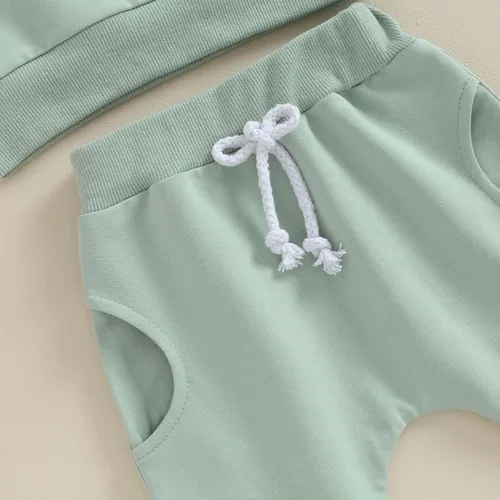 Vista 24 de FYBITBO 2 piezas de ropa de otoño e invierno para bebé niña, sudadera con capucha y pantalones de camuflaje, conjuntos de ropa