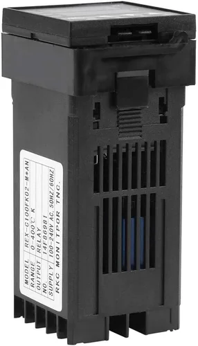Vista 8 de Controlador de temperatura, REX-C100 Digital PID Termostato Controlador de Temperatura con Pantalla Dual PV/SV, RELÉ y Control SSR, para Medición