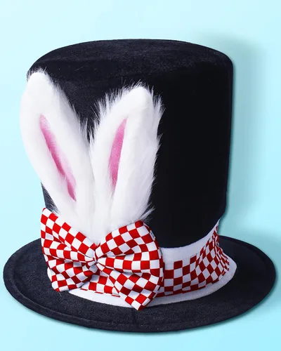 Vista 3 de Sombrero de conejo de Pascua para Halloween, cosplay de Pascua