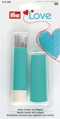 Vista 8 de Prym Love Needle Twister, 7.3 x 3.7 x 1.2 in, turquesa
