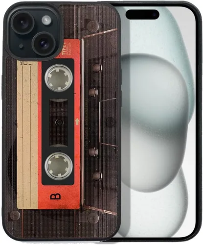 Vista 9 de FINCIBO Funda protectora de goma suave antiarañazos, a prueba de golpes, compatible con Apple iPhone 15 de 6.1 pulgadas 2023, libro de composición