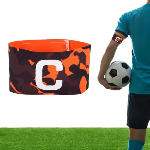 Vista 8 de Brazalete deportivo ajustable para capitán - Juventud, fútbol, baloncesto, voleibol, competencia escolar