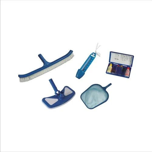 Vista 8 de SmartClear Kit de mantenimiento de piscina de lujo, juego de limpiador de accesorios de piscina, cabezal de vacío pesado, manguera de lavado a