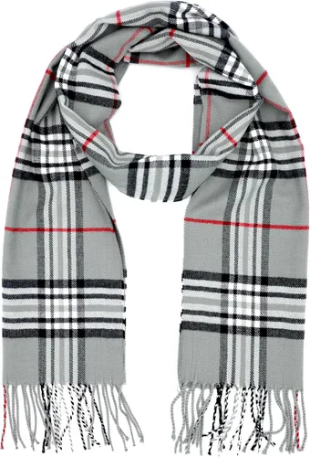 Vista 45 de Bufanda de invierno Achillea suave y cálida, de tartán, a cuadros, de cachemira, unisex