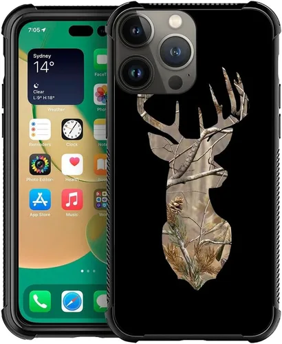 Vista 527 de Funda compatible con iPhone 15, diseño de elefantes africanos, diseño increíble a prueba de golpes, antiarañazos, carcasa trasera de policarbonato