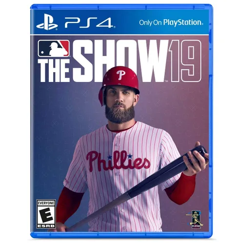 Vista 2 de Sony PlayStation 4 Slim Gaming Console 1 TB Core-Jet Black (CUH-2215B) MLB The Show 19 Standard Edition Video Game