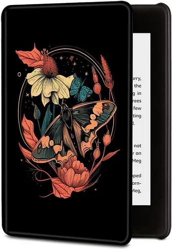 Vista 9 de BVDIKMI Funda para Kindle de 6 pulgadas (versión 11ª generación 2022), funda delgada de piel sintética con encendido y apagado automático
