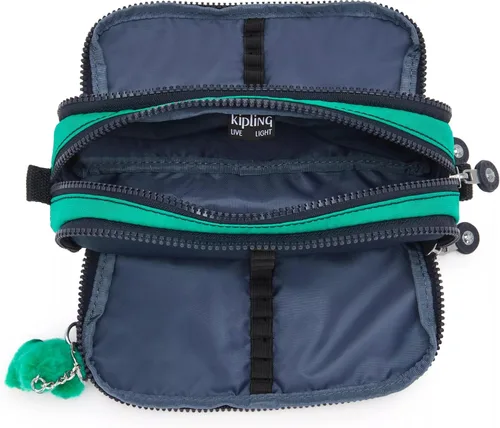 Vista 3 de Kipling Estuche impreso Gitroy, Azul Verde Bl, Talla única