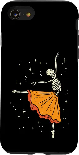 Vista 17 de Funda para iPhone 13 Pro Dancing Skeleton Ballerina Ballet Dance Halloween Girl Women Case