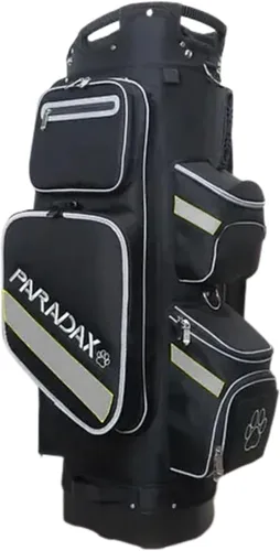 Vista 3 de PARADAX Bolsa de golf todo en uno A1-1 - Carrito integrado dentro de la bolsa. El carrito se esconde dentro de la bolsa de golf en cuestión