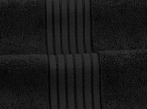 Vista 3 de Set de toallas Premium 700 GSM, 8 piezas; 2 toallas de baño, 2 toallas de mano y 4 paños, algodón, lavable a máquina, calidad de hotel, supersuave