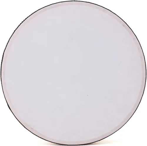 Vista 3 de Foraineam Tambor de mano de 10 pulgadas con baqueta de madera y marco de madera, tambor de ritmo musical, instrumento de percusión