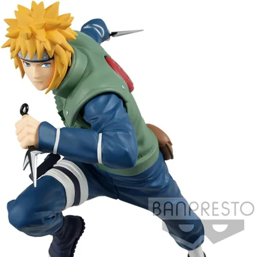 Vista 2 de Banpresto - Naruto Shippuden - Vibración Estrellas Namikaze Minato Estatua 7 pulgadas