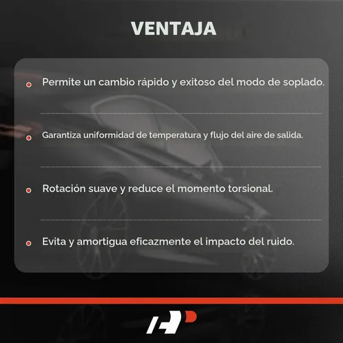 Vista 6 de A-Premium Kit de reparación de puertas de mezcla de calentador HVAC