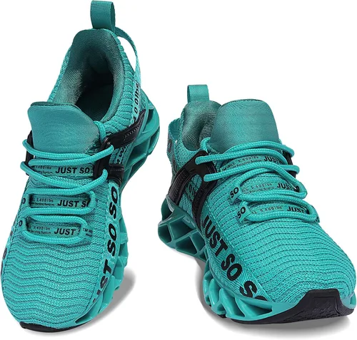 Vista 5 de COKAFIL Tenis ligeros para correr para niños y niñas pequeños y grandes