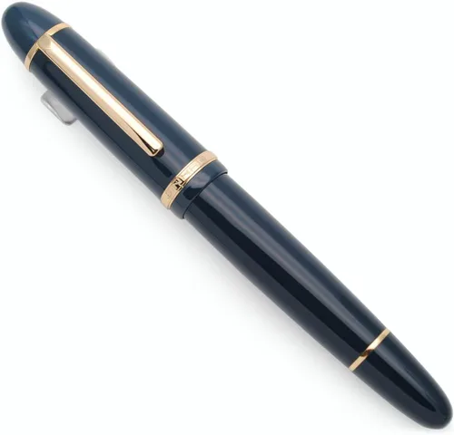 Vista 15 de Pluma estilográfica Jinhao X159 (Plumín EF 0.38mm, verde aguacate con clip dorado)