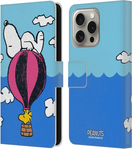 Vista 128 de Head Case Designs Peanuts Charlie & Woodstock Nap Halfs and Laughs - Funda de piel tipo cartera con licencia oficial compatible con Apple iPhone 11