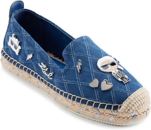 Vista 15 de Karl Lagerfeld Sandalias Michaela sin cordones para mujer Albaricoque