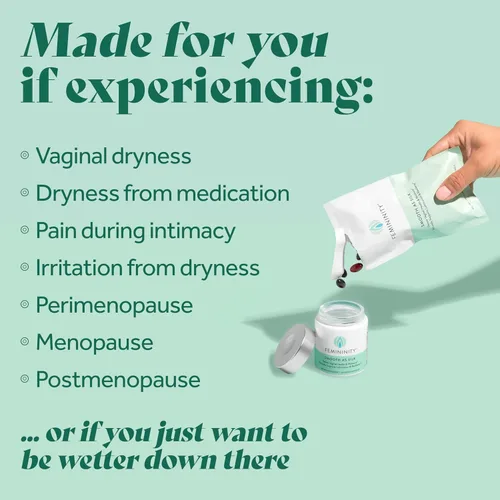 Vista 2 de Feminidad suave como las cápsulas blandas de seda para la sequedad vaginal 30 días de recarga Aceite de espino amarillo con 365 mg de Omega 7 más