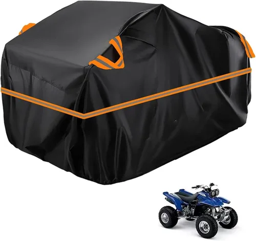 Vista 204 de Cubierta para ATV impermeable compatible con Arctic Cat H1 EFI TRV Cruiser 4x4 2011, cubierta de 210D para vehículos de 4 ruedas, cubierta para quad