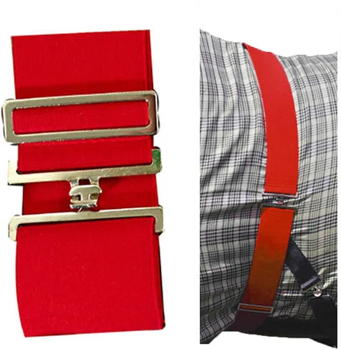 Vista 3 de Intrepid International Manta elástica Surcingle para caballos, talla única Verde cazador