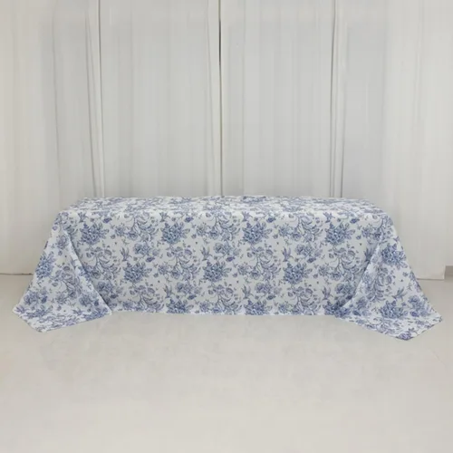 Vista 182 de Efavormart - Mantel rectangular, 60 x 102 pulgadas, resistente a las manchas y a las arrugas, lavable, mantel decorativo oblongo de tela de Amatista