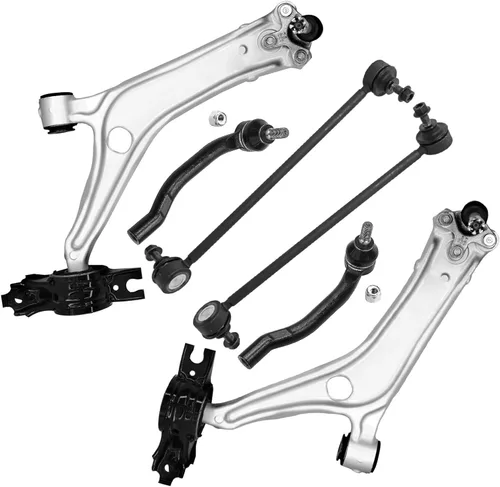 Vista 147 de Detroit Axle - Kit de brazos de control delantero para Chevy Silverado 1500 GMC Sierra 1500 GMC Sierra 1500 Avalanche Yukon Tahoe Escalade ESV EXT